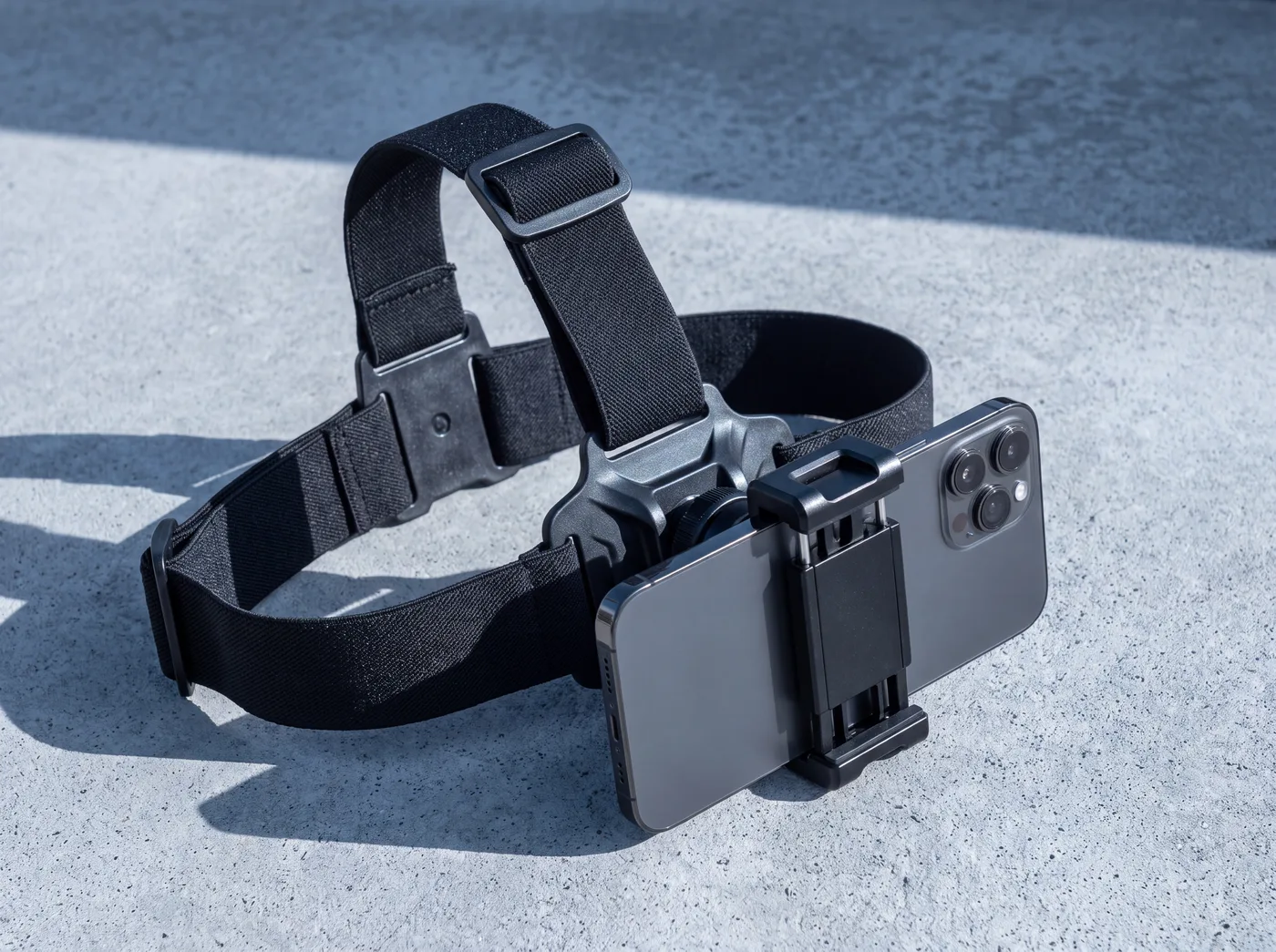 Product photo of the Onsite headstrap on a warm neutral surface